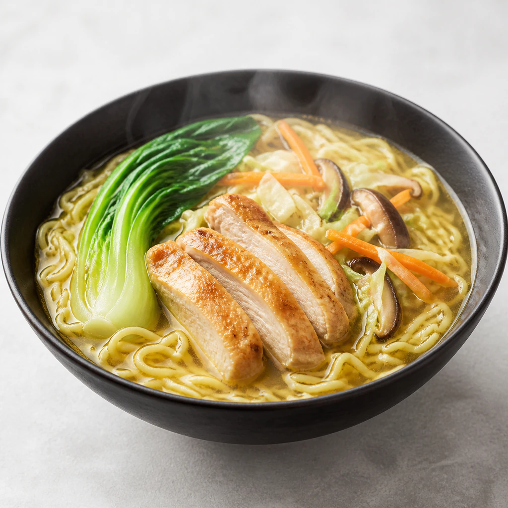 Toriniku 'Chicken' Hot Ramen Noodle Soup