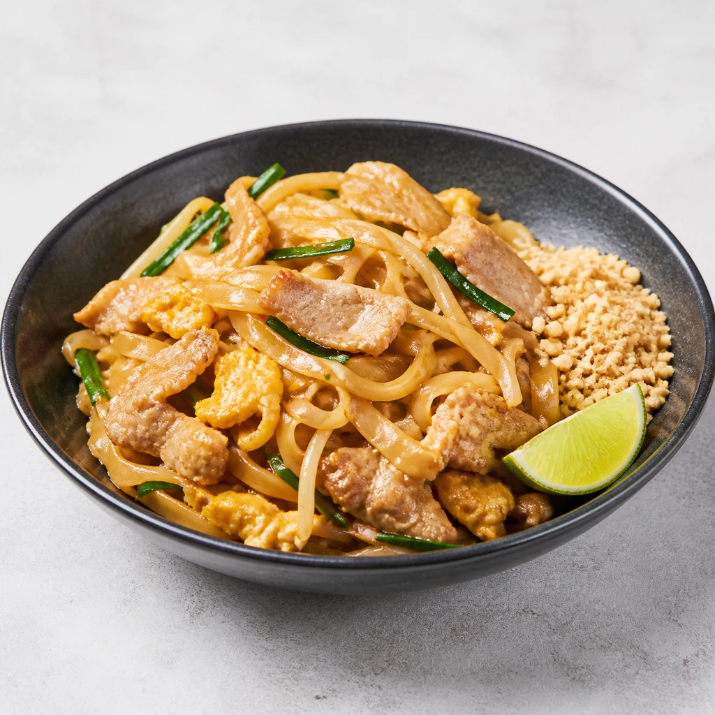 PAD THAI NOODLES / PORK W/ EGG