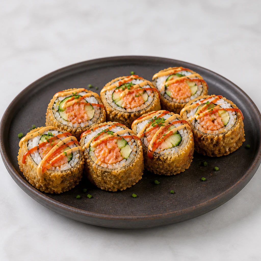 Crispy Spicy Salmon