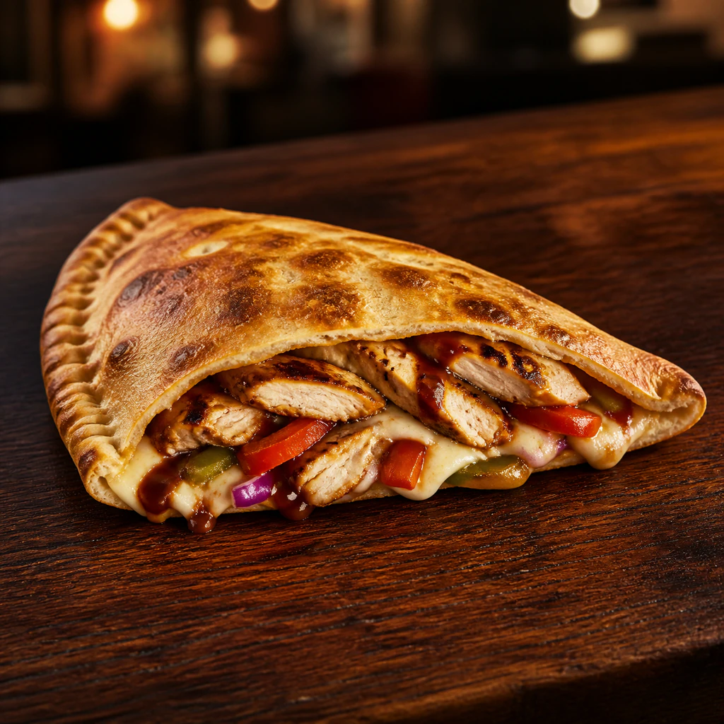 BBQ Chicken Calzone