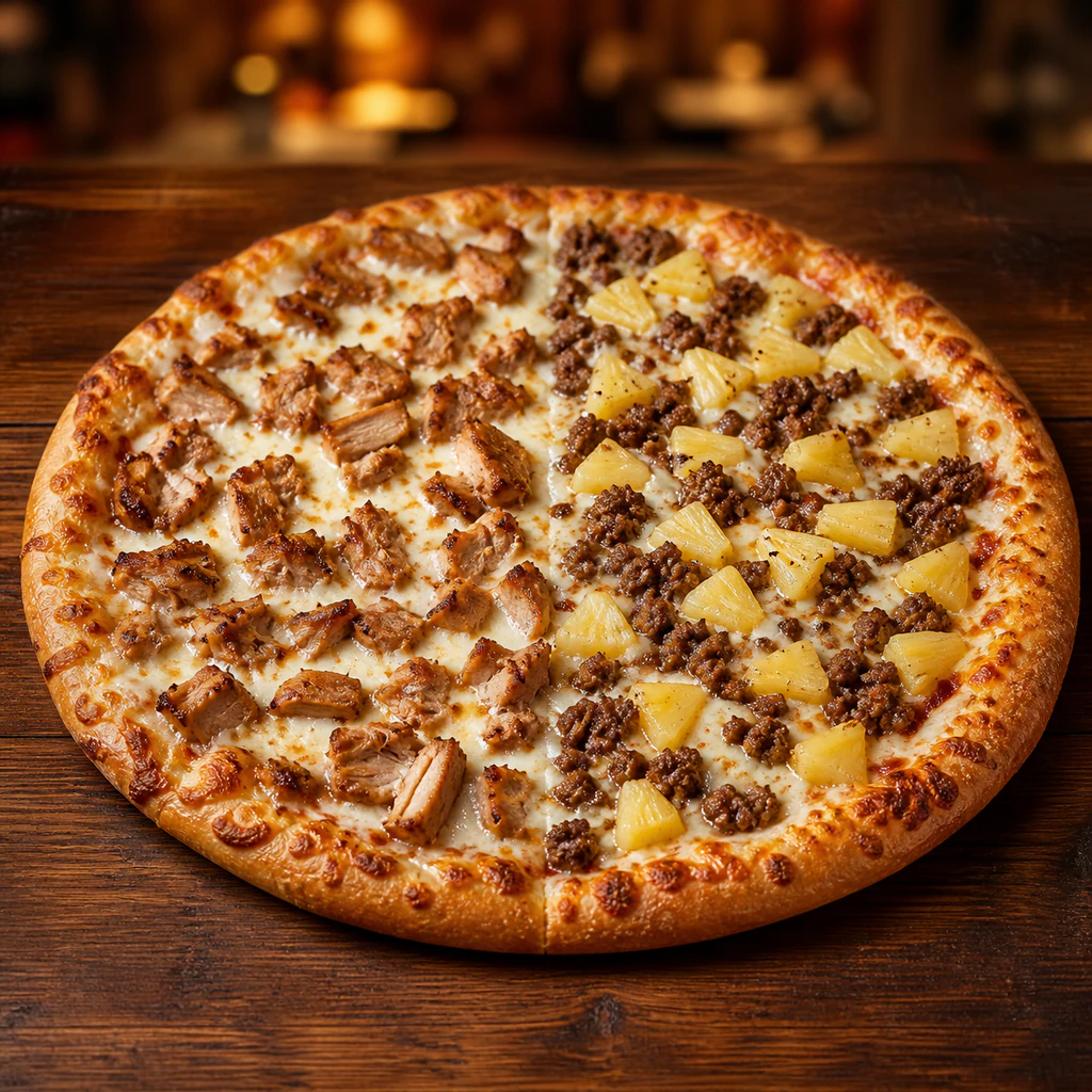 Half Pork /Santa Fe Pizza