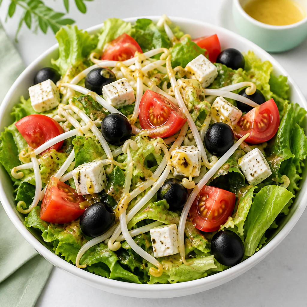 Greek Sprout Salad