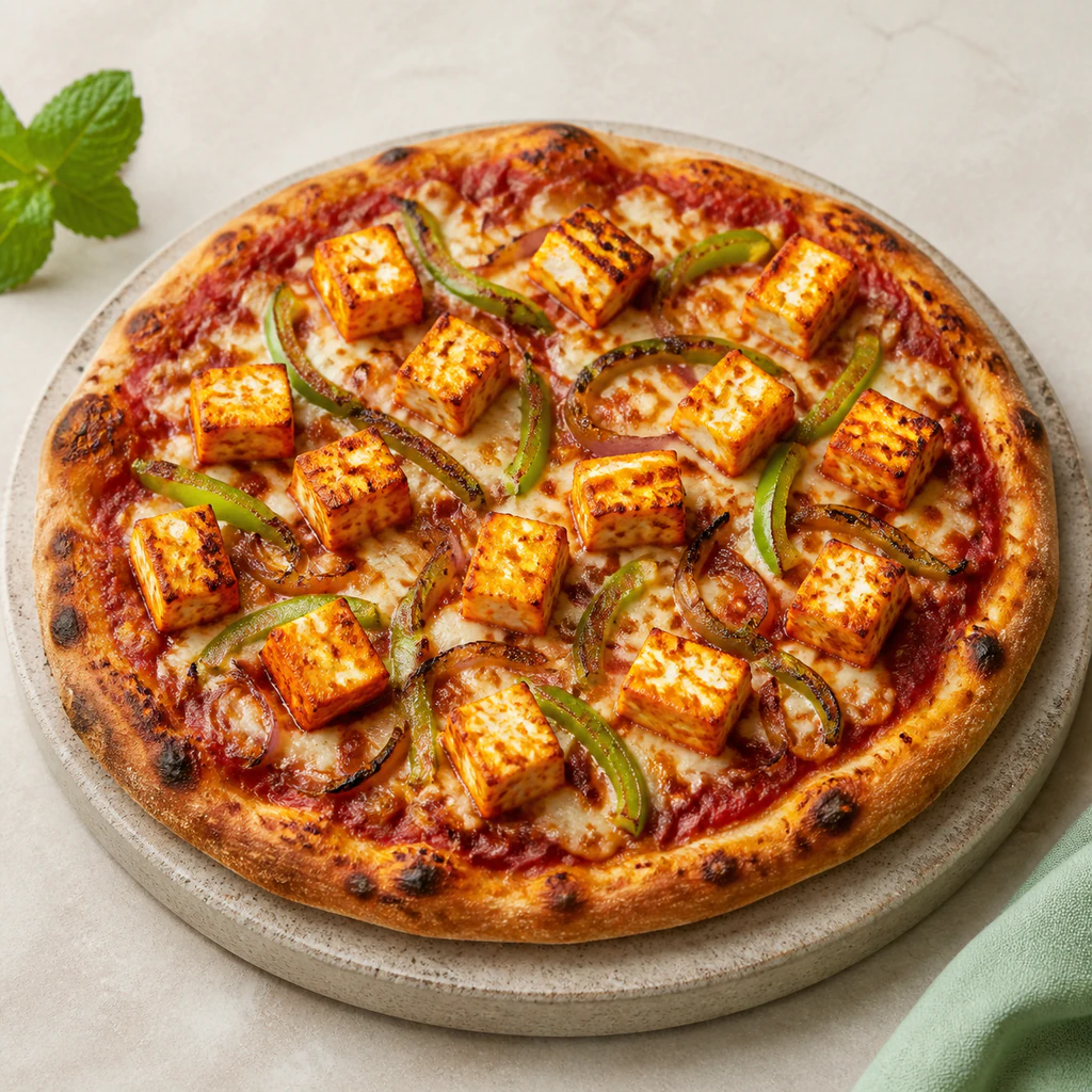 Paneer Tikka Pizza