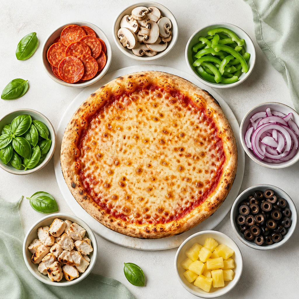 B.Y.O (Build Your Own) Pizza