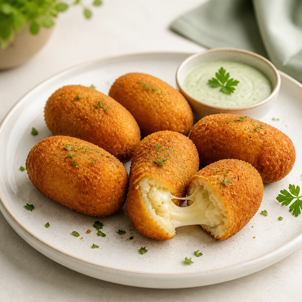 Cheese Potato Croquettes