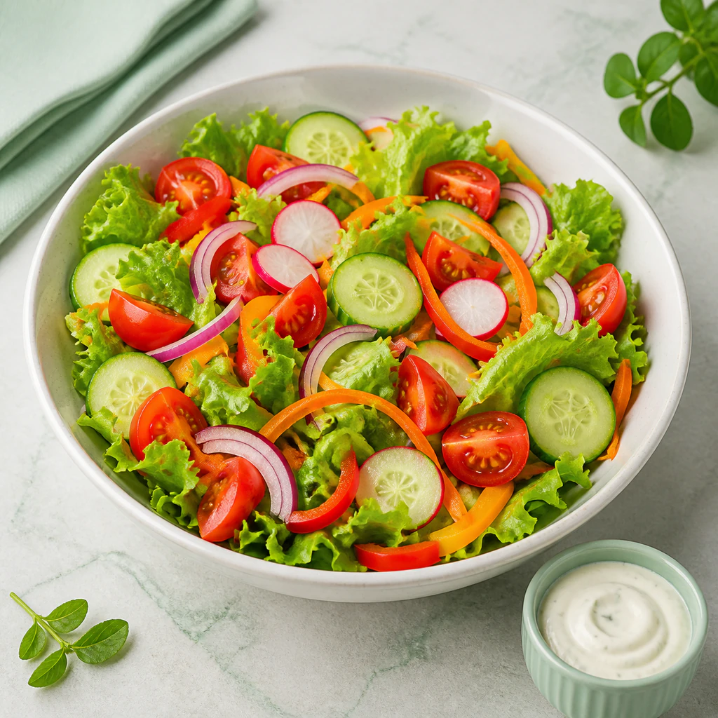 Fresh Seasonal Garden Salad