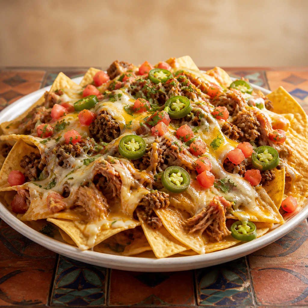 Nachos beef/pork