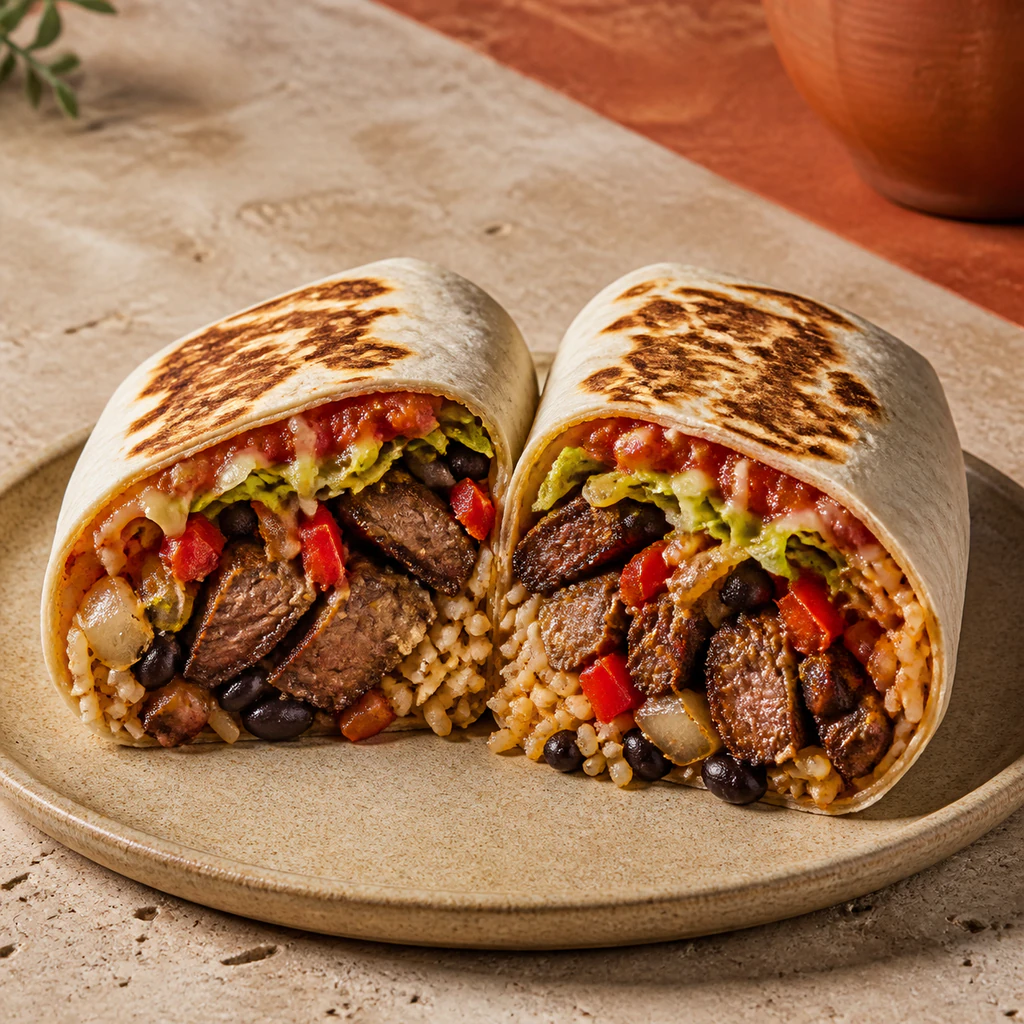 Lamb Burrito