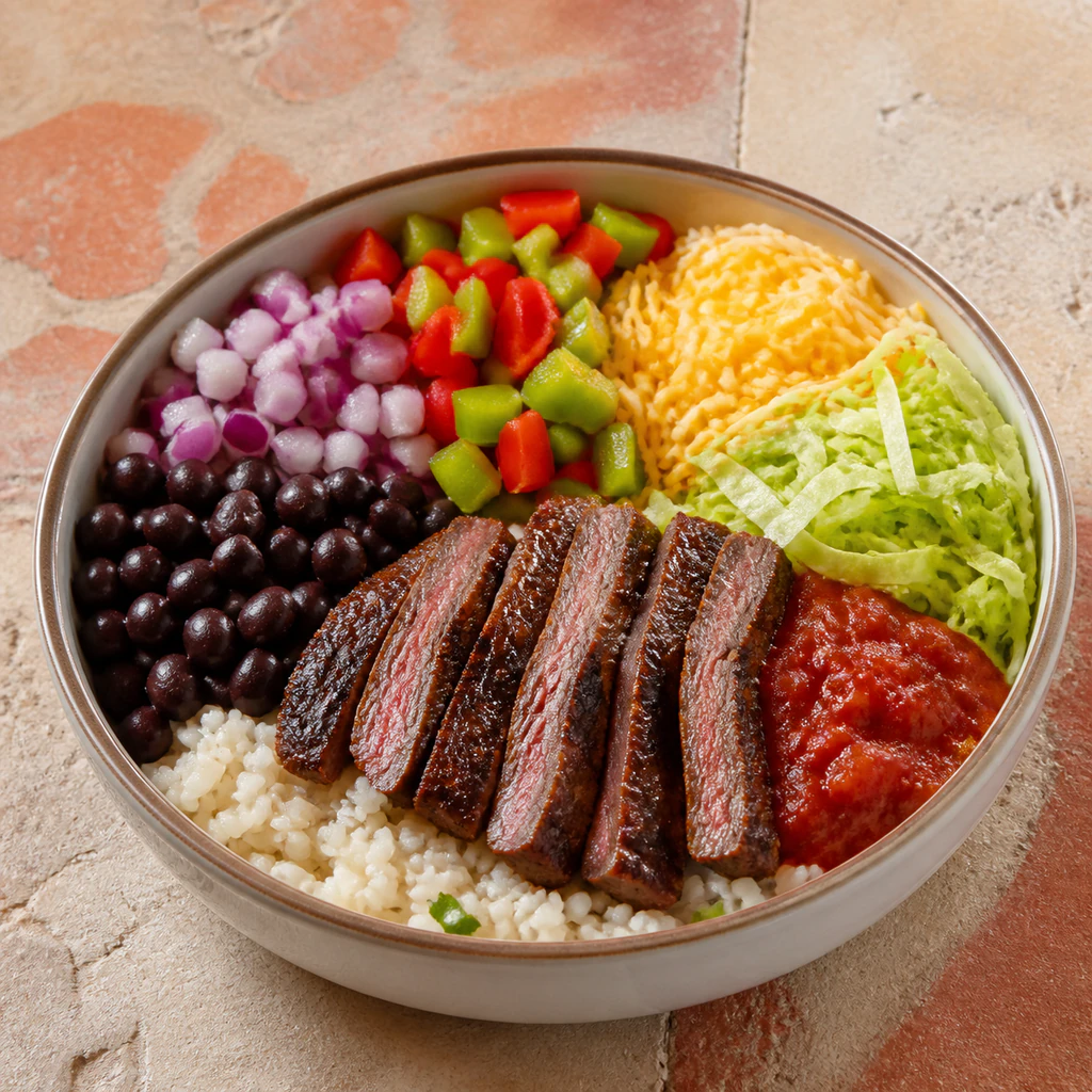 Steak Burrito Bowl