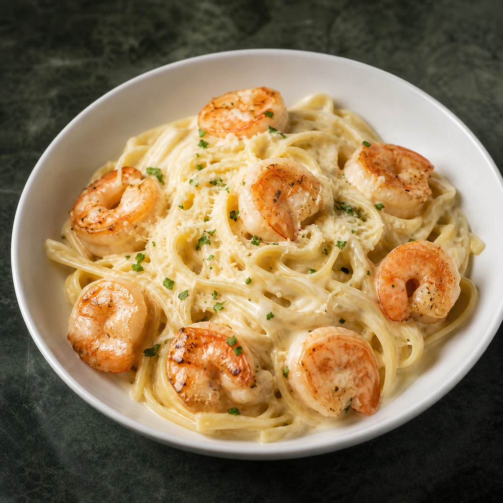 Shrimp Alfredo
