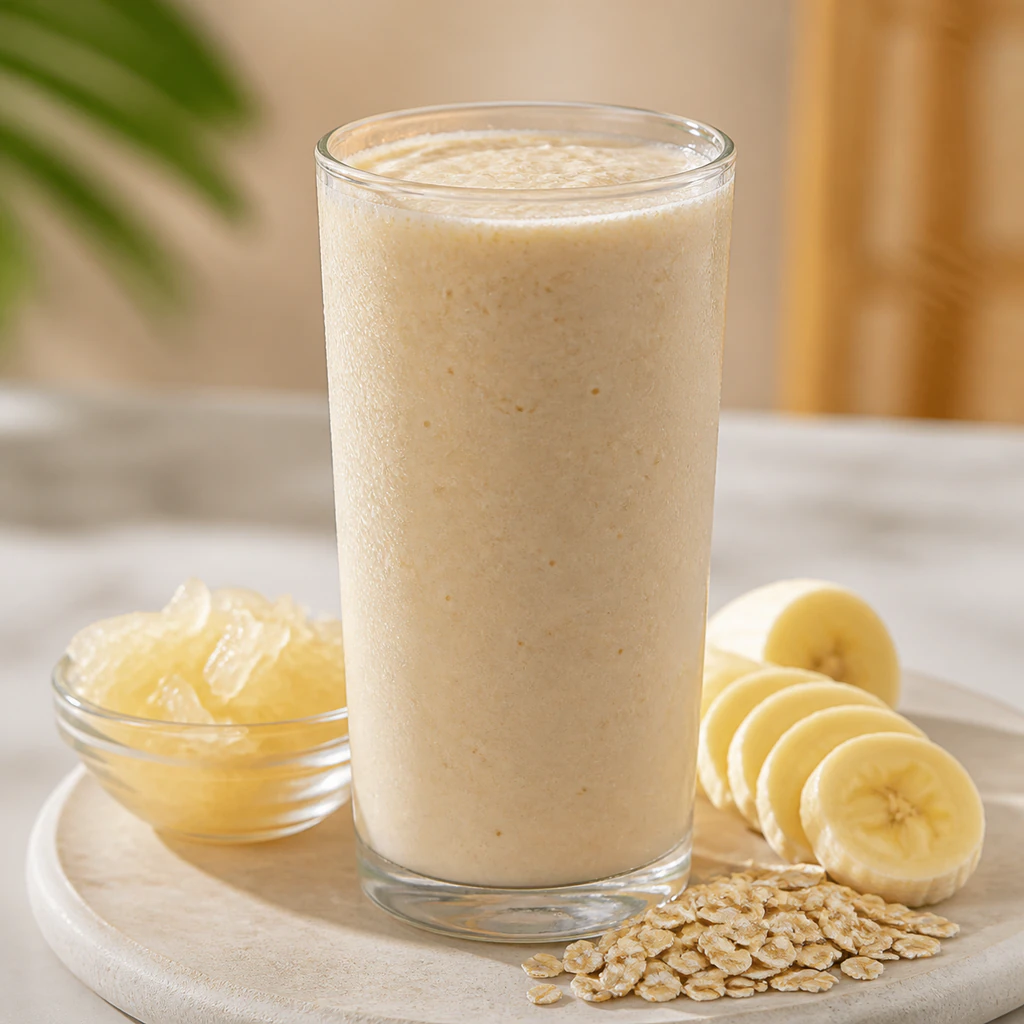 Seamoss Banana Oatmeal