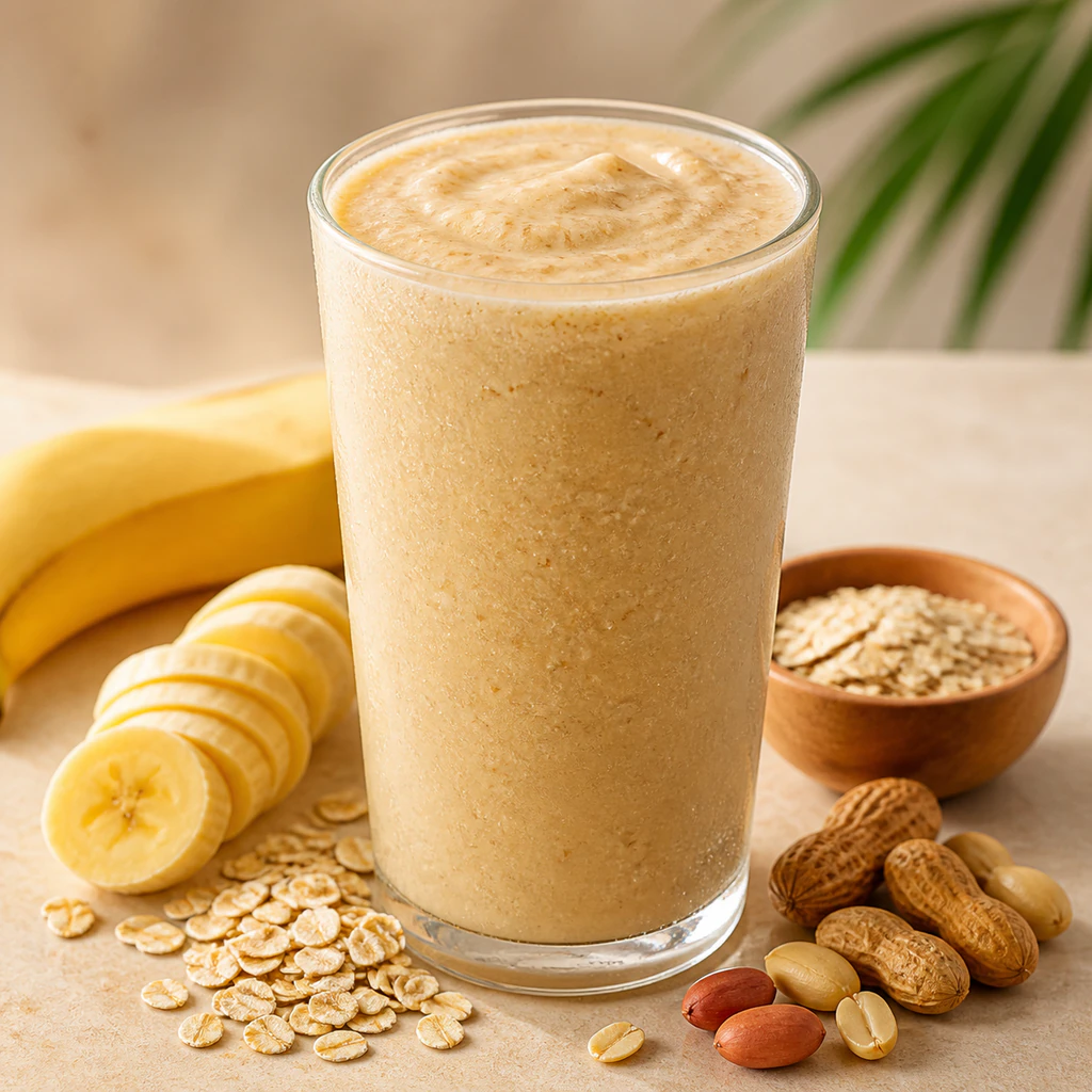 Banana Oatmeal Peanut