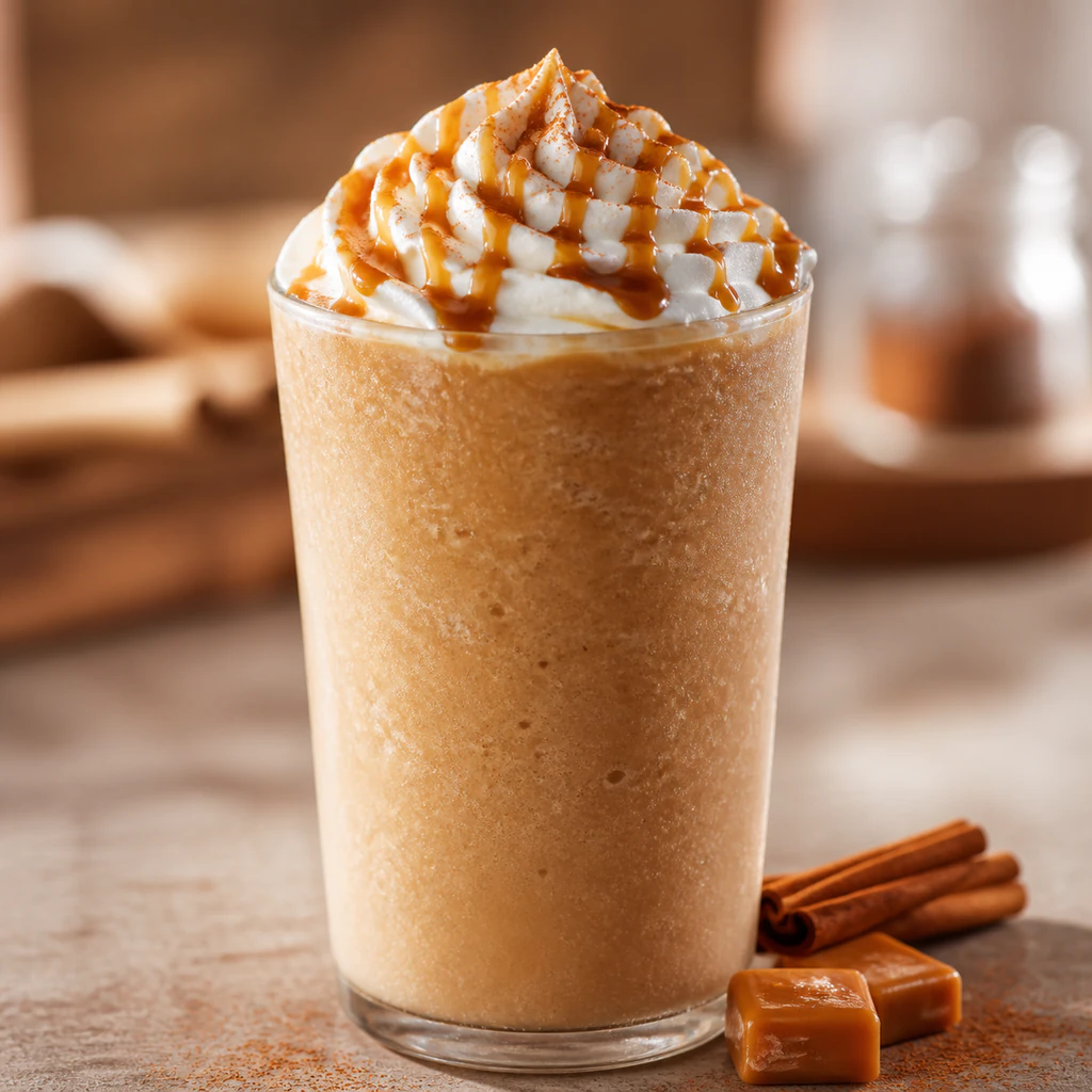 Caramel Cinnamon Frappe
