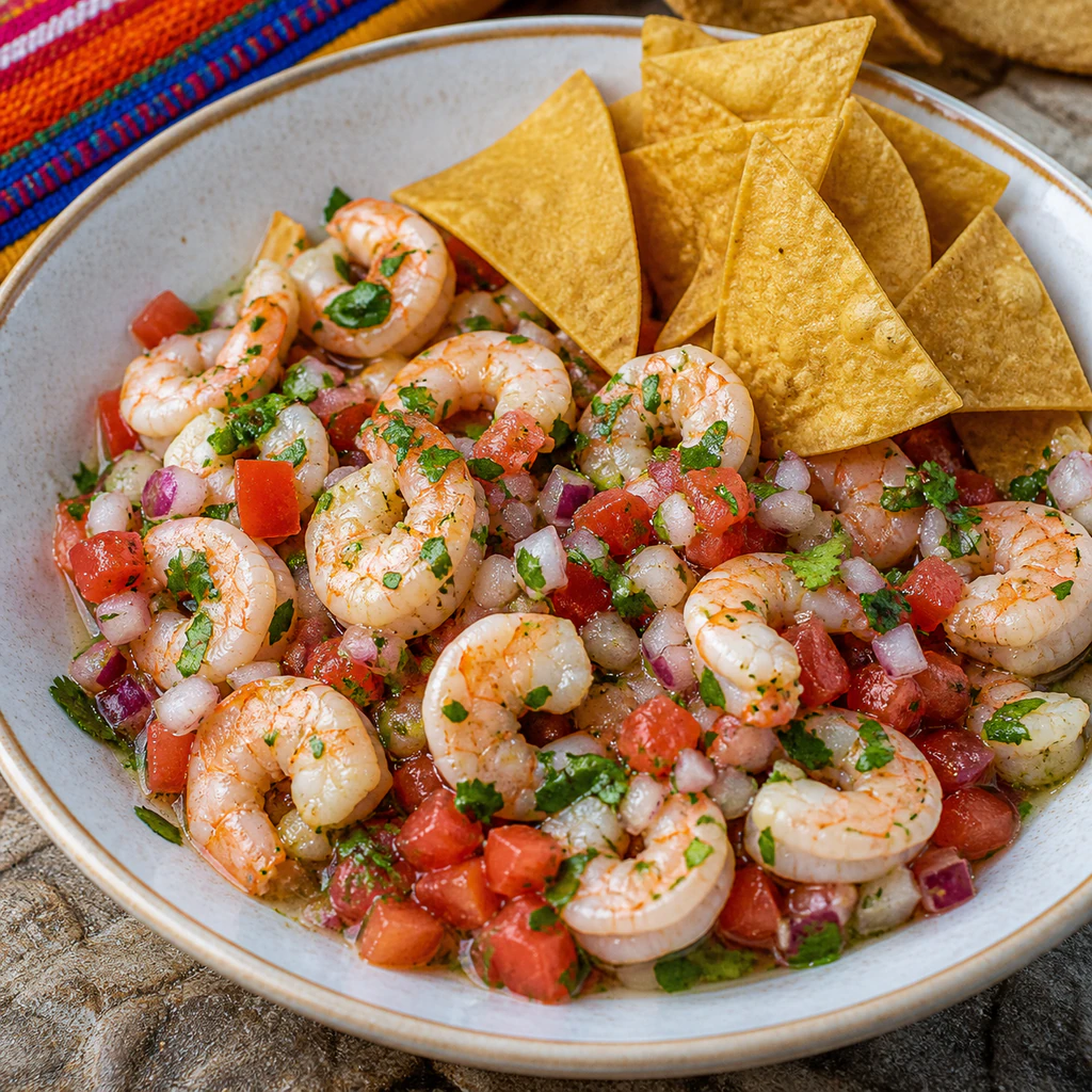 Classic Ceviche Shrimp