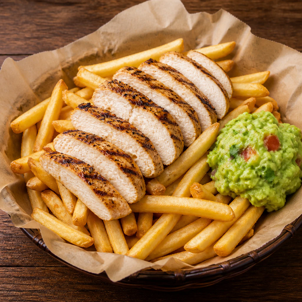 French Fries Chicken Breast