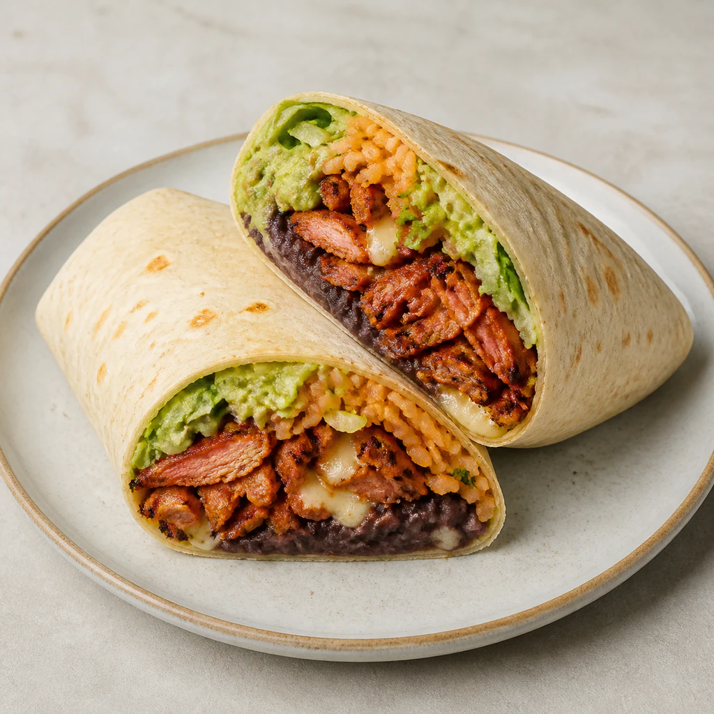 Pastor Pork Burrito