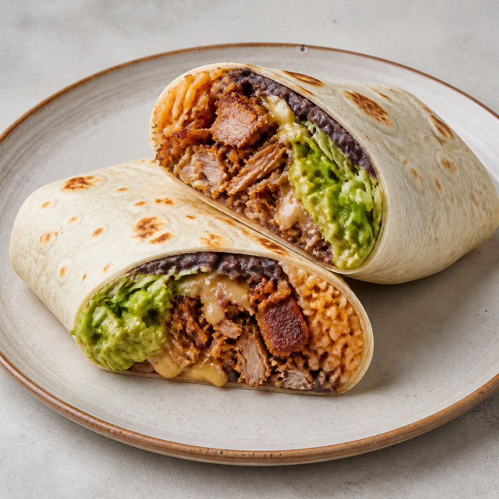 Pork Carnitas Burrito