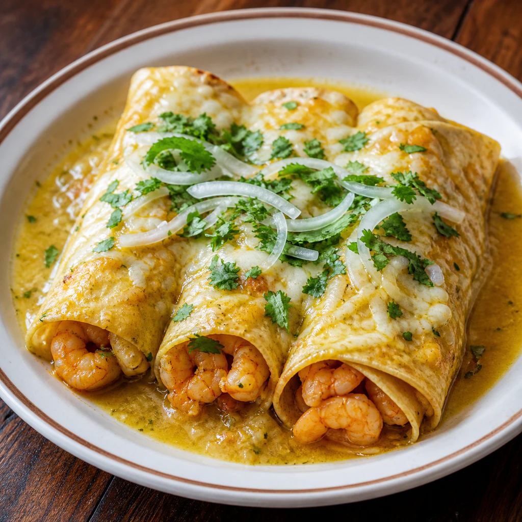 Enchiladas Shrimp