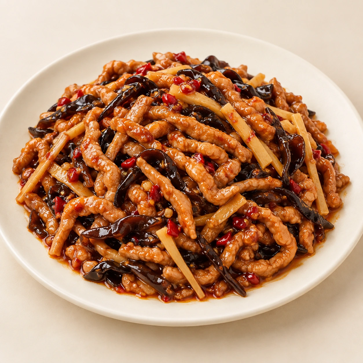Fish Flavored Shredded Pork