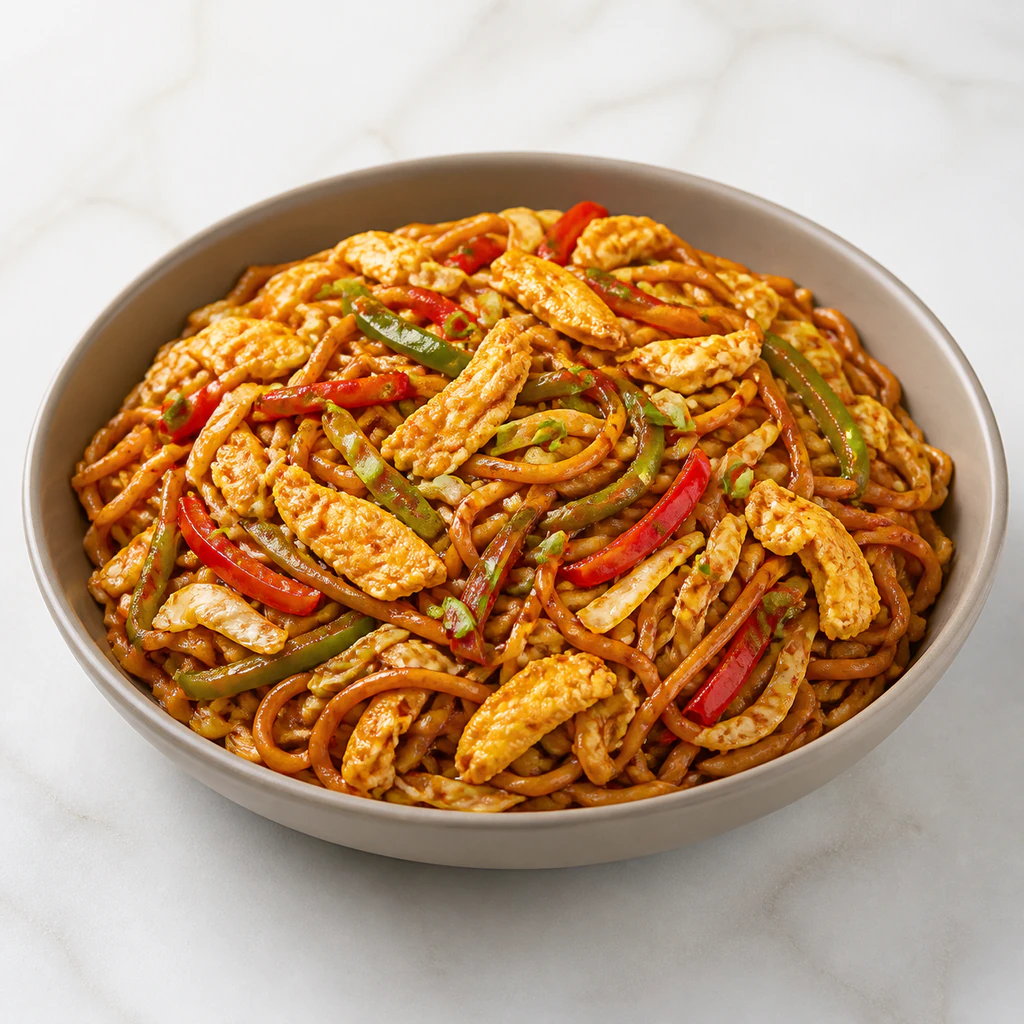 Egg Schezwan Noodles