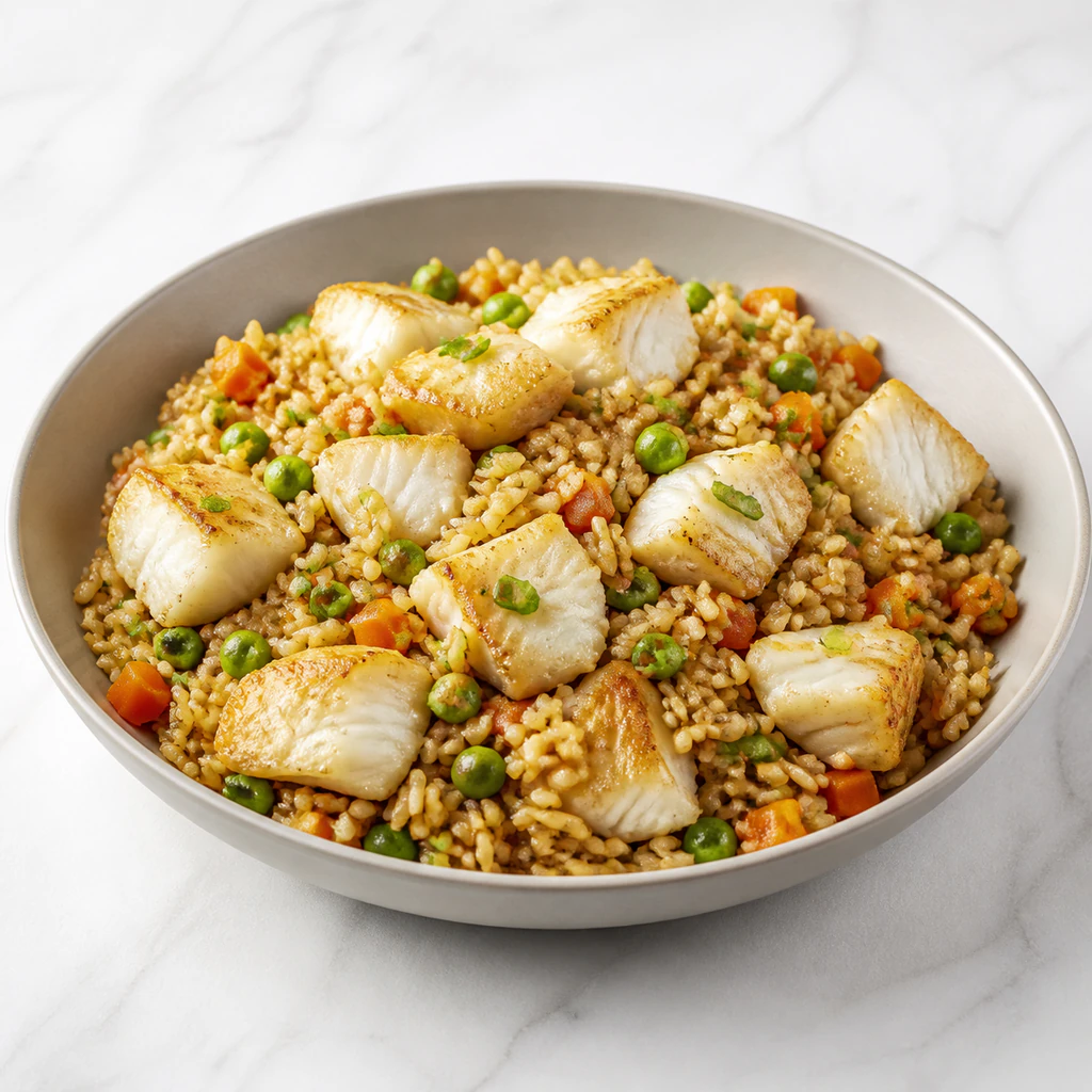 Fish Fried Rice