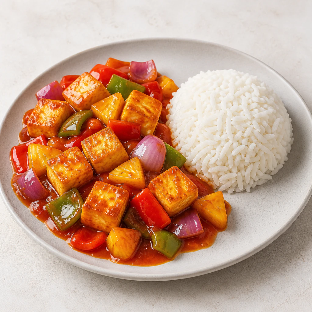 Sweet & Sour Paneer