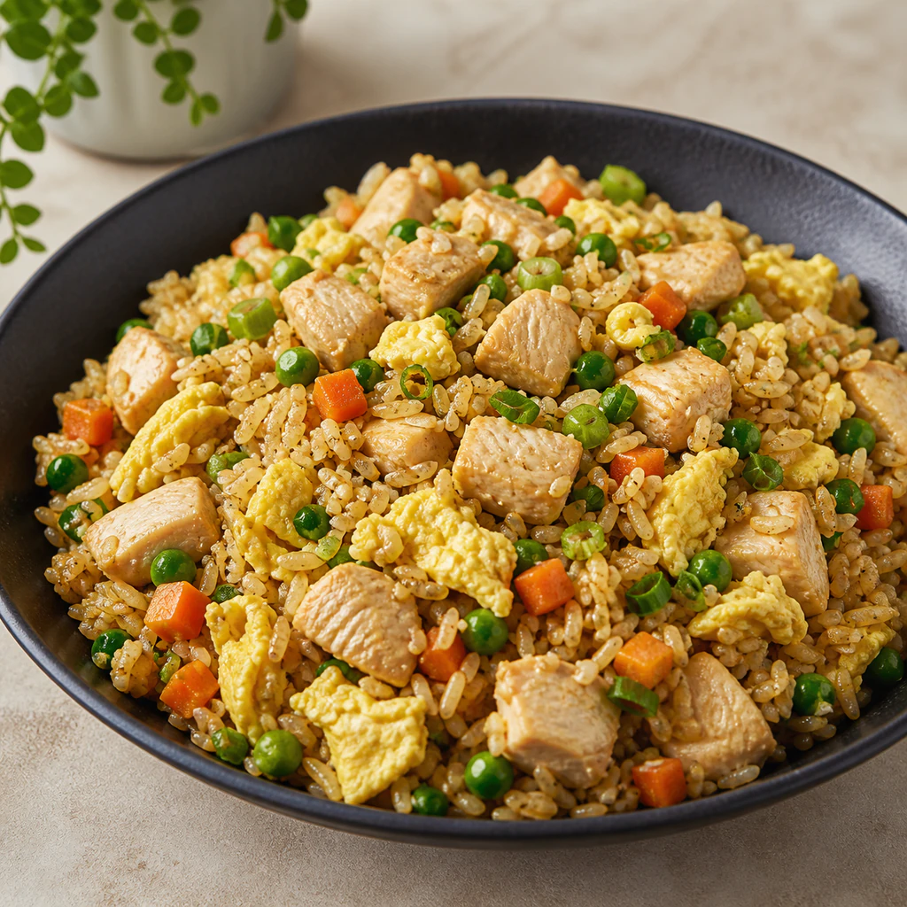 Chicken Fried Rice with Egg