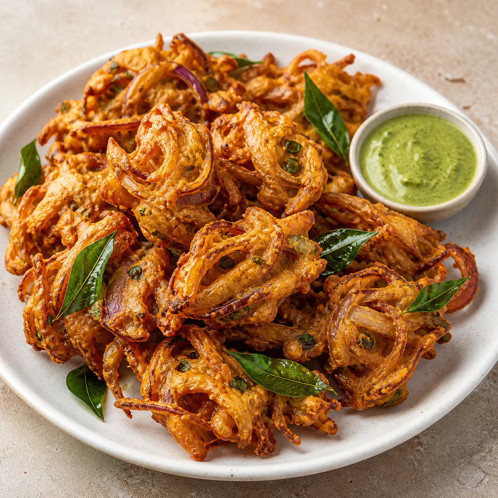 Onion Pakoda (1 plate)