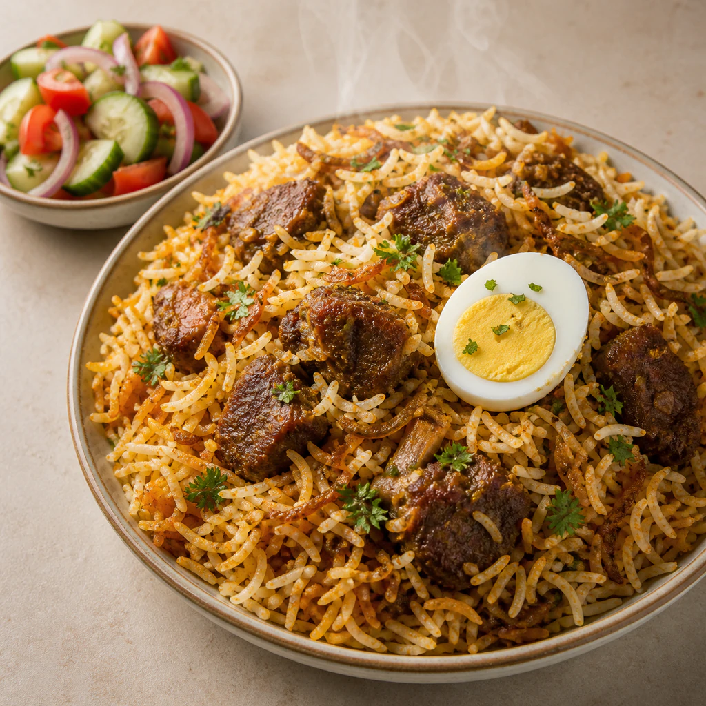 Mutton Biryani (Boiled Egg)