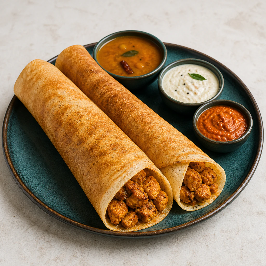 Chicken Masala Dosa