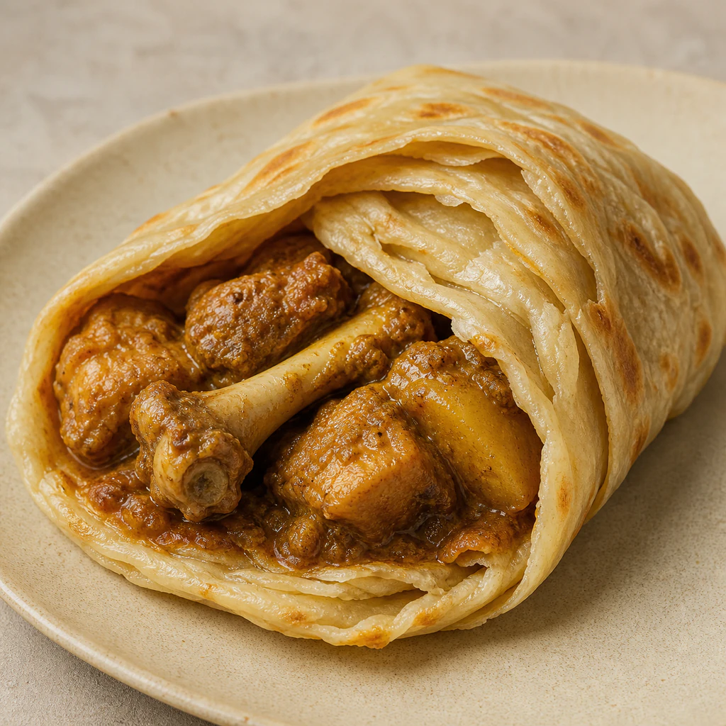 Chicken Roti with Bone