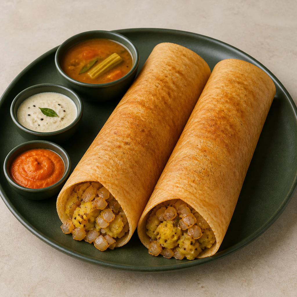 Onion Masala Dosa