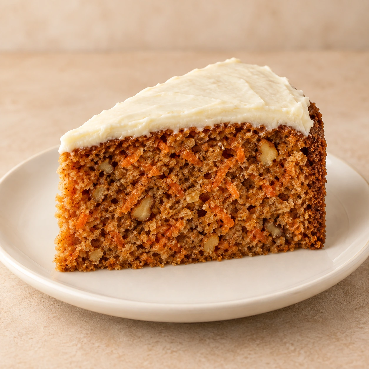 Carrot and Walnut Cake