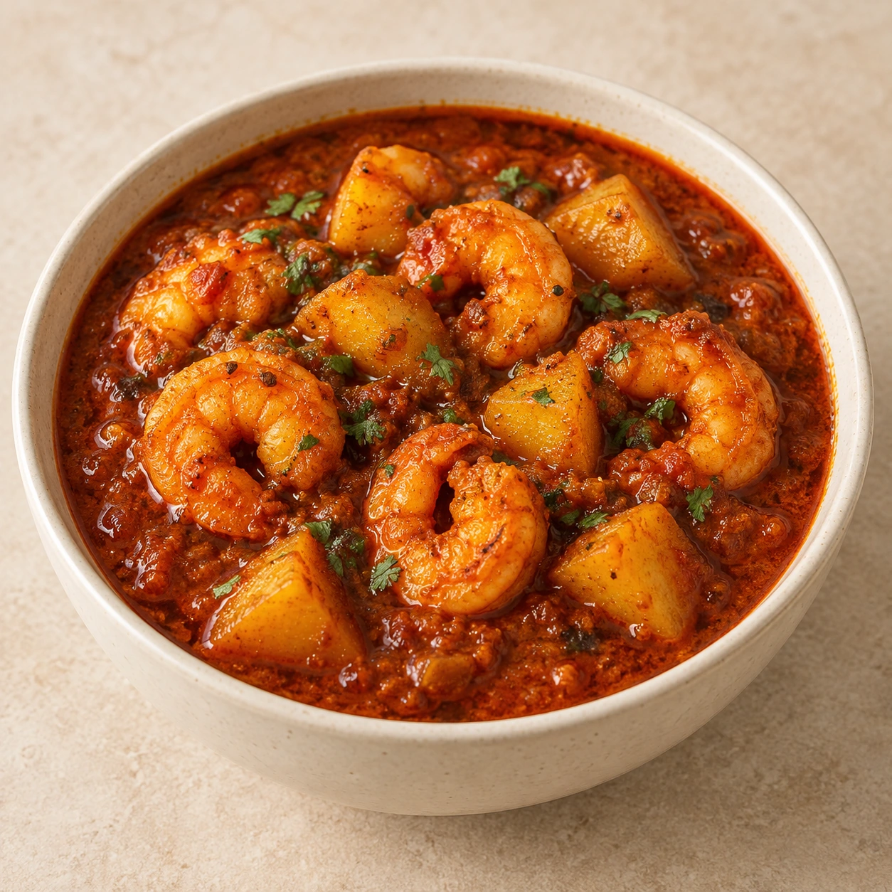 Shrimp Vindaloo