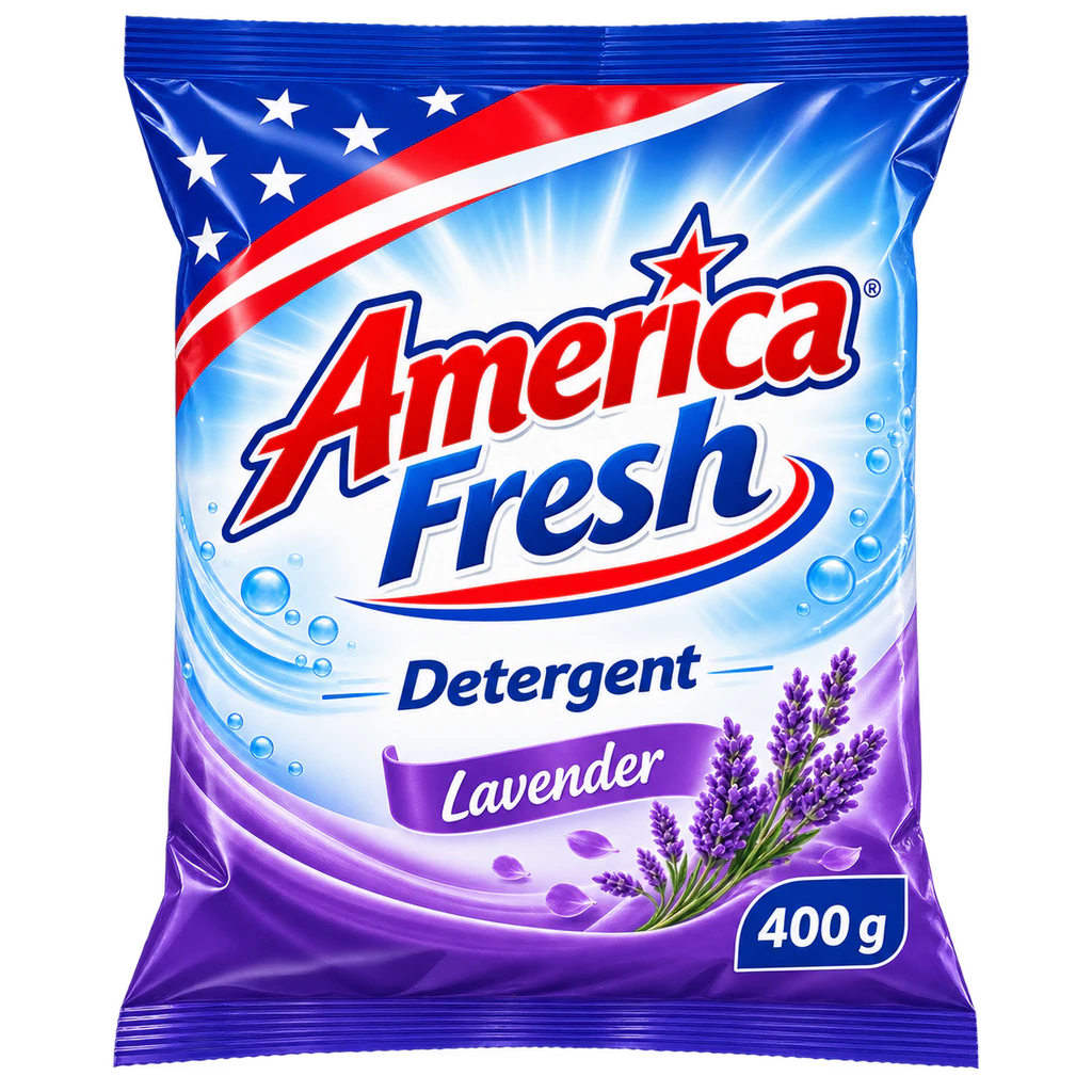 America Fresh Detg Lavander (400g)
