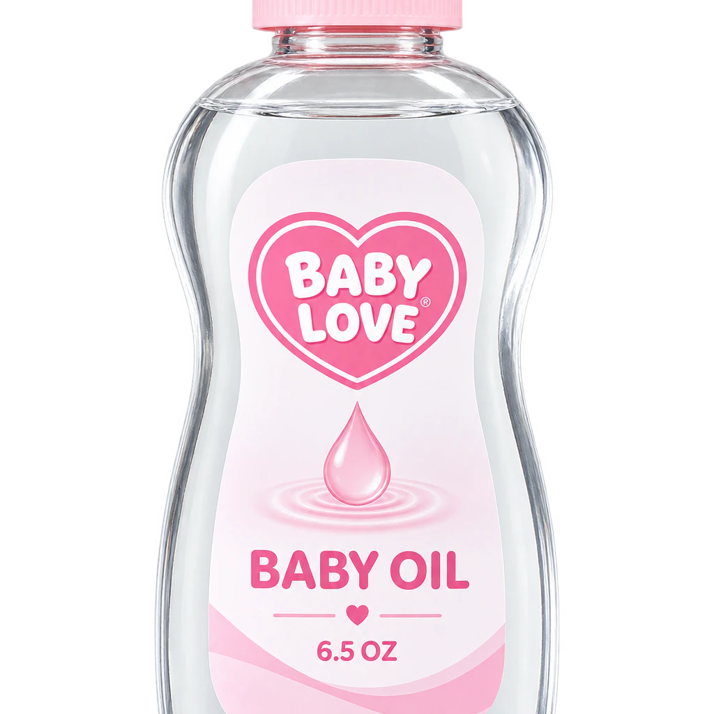 Baby Love Baby Oil 6.5oz
