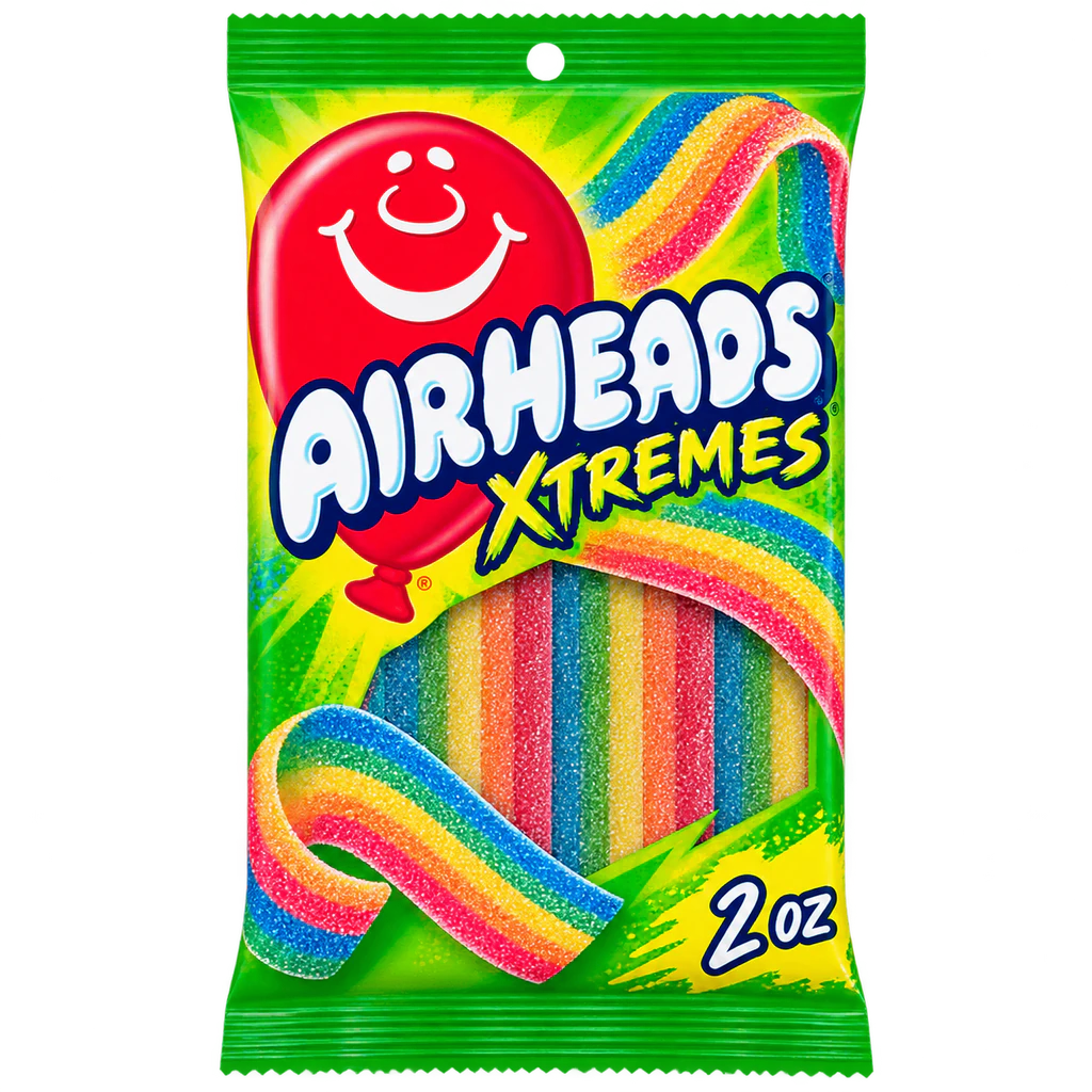 Airheads Xtremes, 2 Oz.