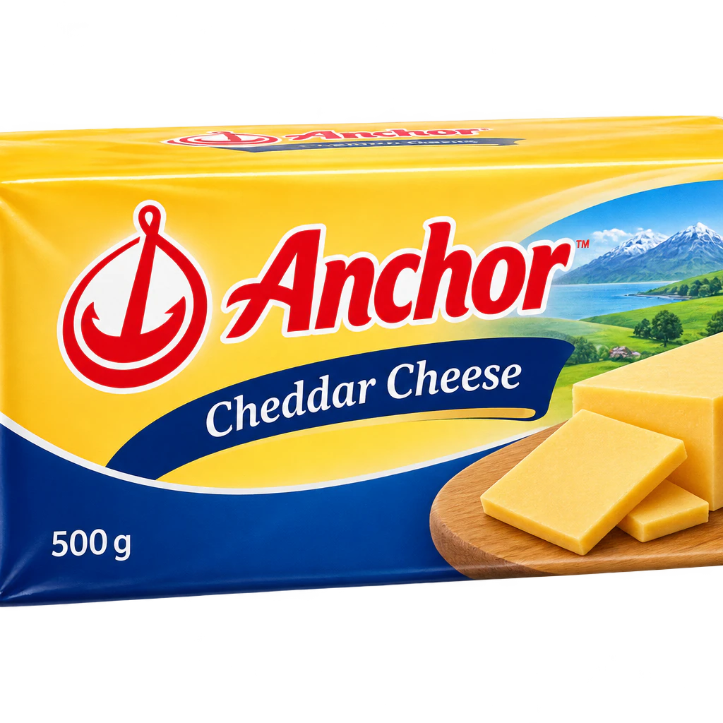 Anchor Chedder Cheese (500g)
