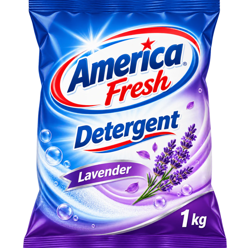 America Fresh Detg Lavander (1kg)