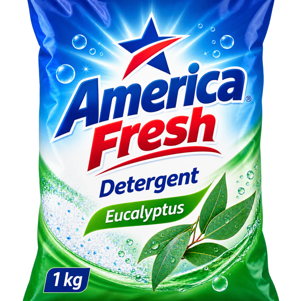 America Fresh Detg Eucalyptus (1kg)