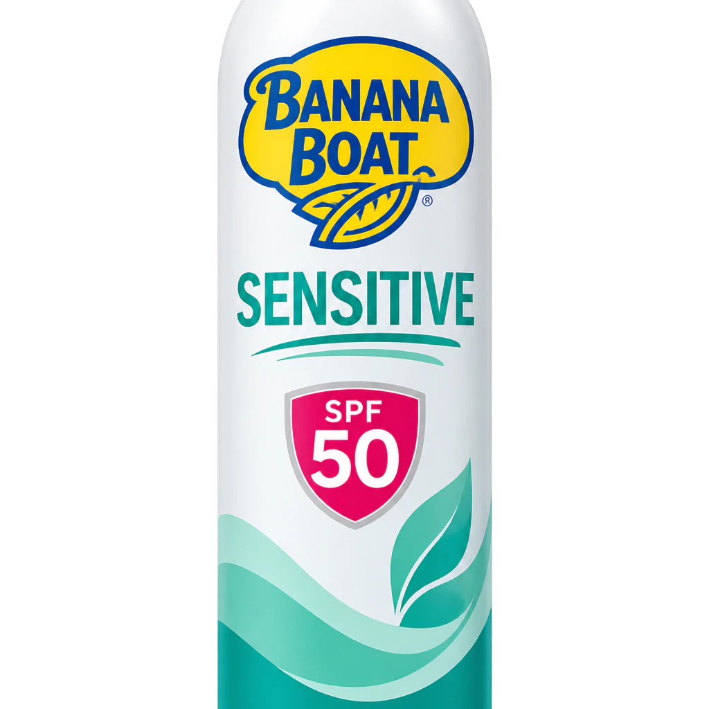 Banana Boat Sensitive Sunscreen Spray 50 Spf 6oz