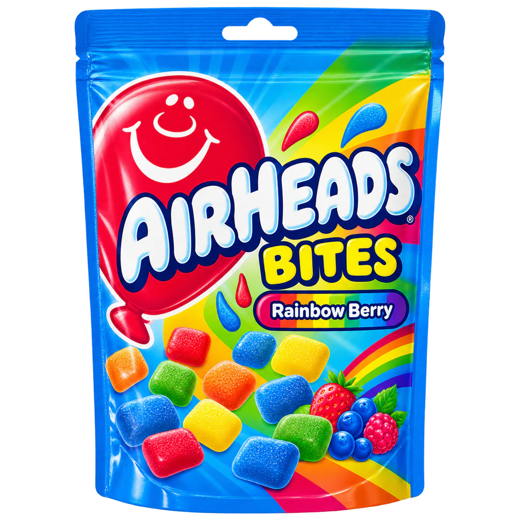 Airheads Bites Rainbow Berry