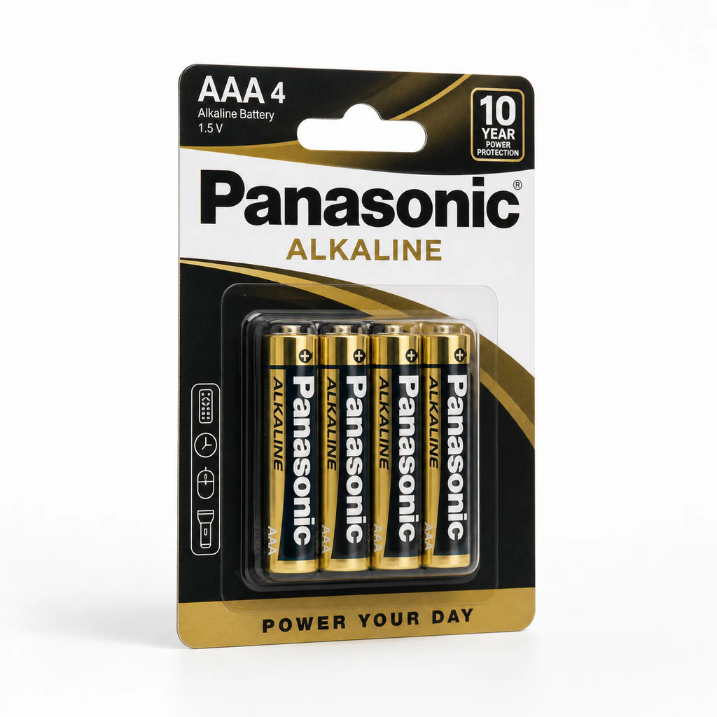 4 Pack Panasonic Aaa Batteries