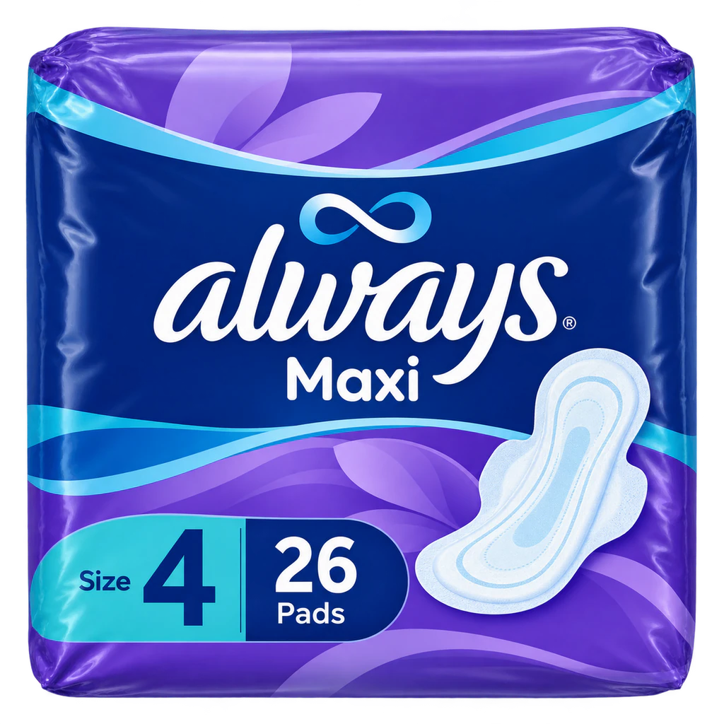 Always Maxi Size 4 26pads