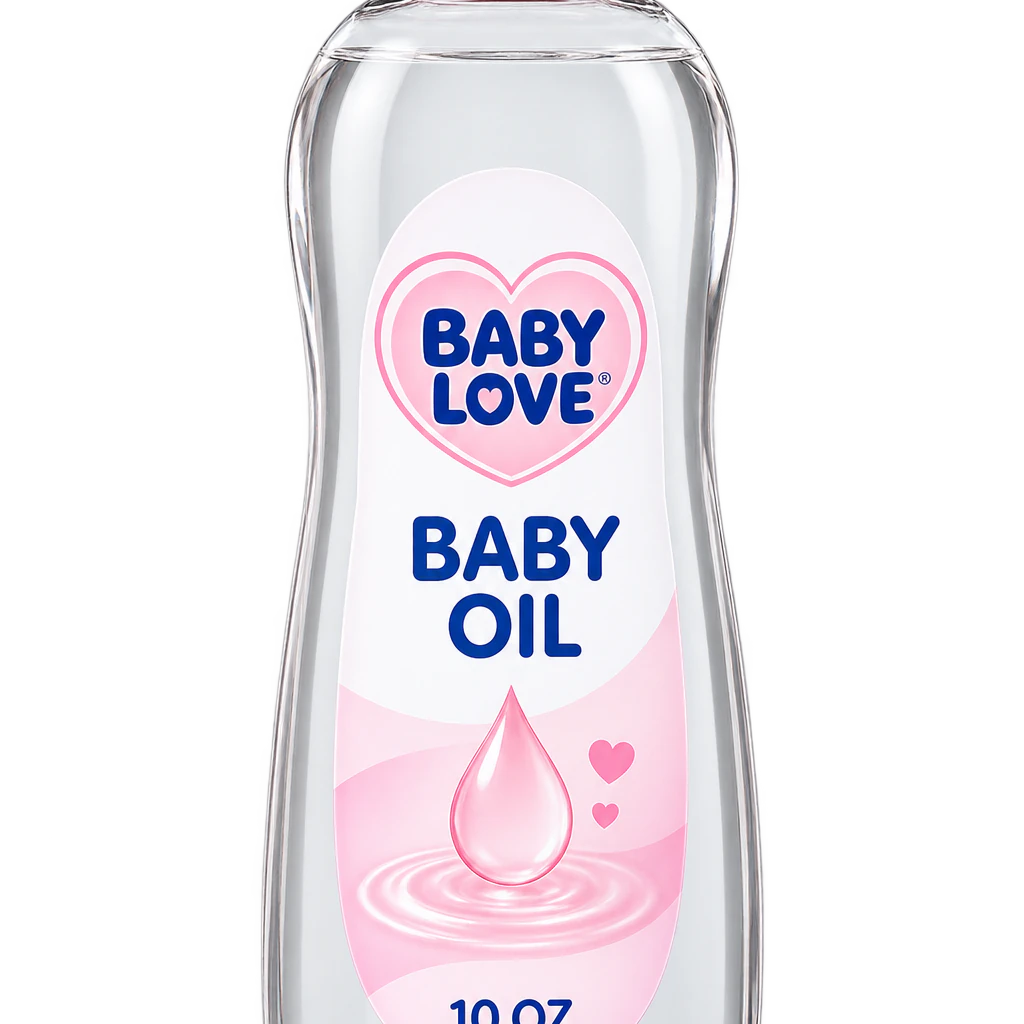 Baby Love Baby Oil 10oz