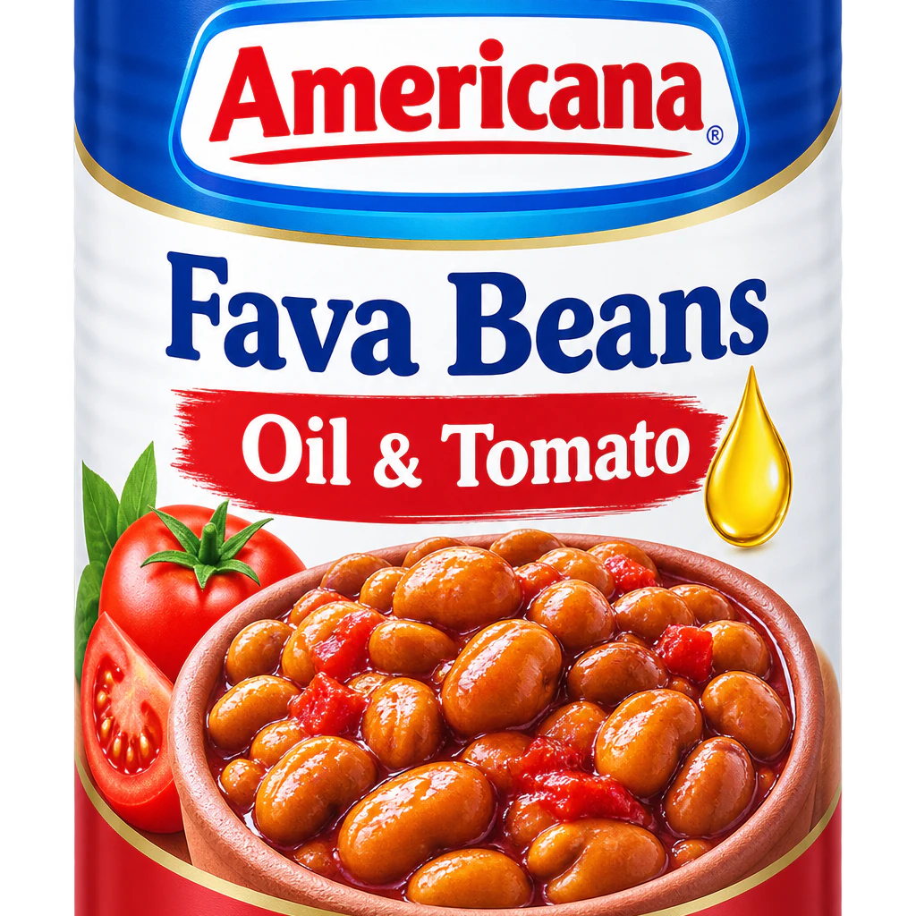 Americana Fava Oil & Tomato (450g)