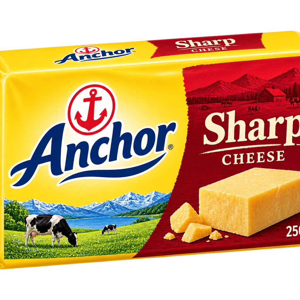 Anchor Sharp Cheese (250g)