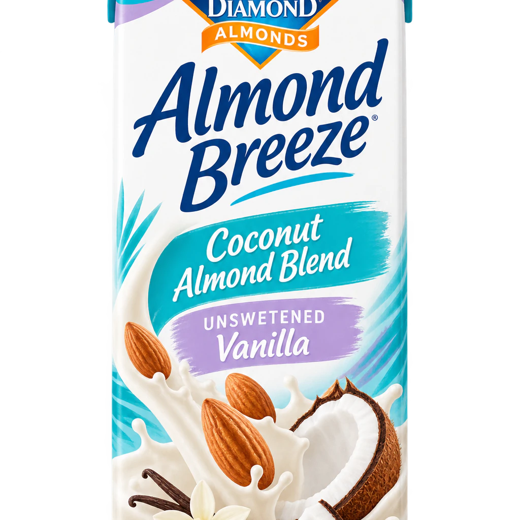 Almond Breeze Coc/Unse/Vanilla 1 Qt