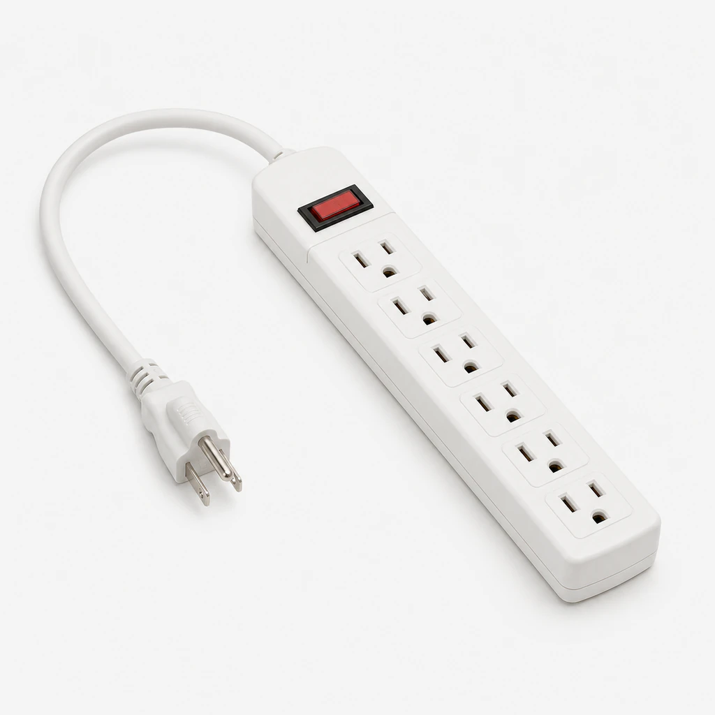 Power Strip 6 Outlet
