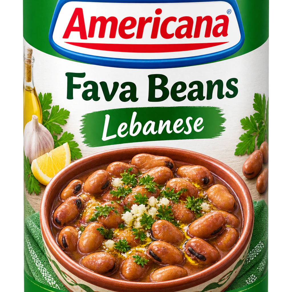 Americana Fava Lebanese (450g)